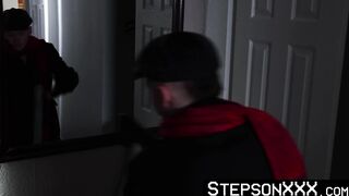 StepsonXXX.com - Big hairy dude Alex Tikas gifted me his gargantuan dick for Christma