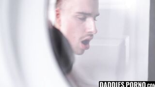 DaddiesPorno.com - I thought stepdaddy would help me out of the washing machine