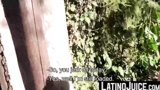 LatinoJuice.com - Etched latino Nacho and Kendro do horny and wild stuffs for the sak