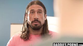 DaddiesPorno.com - Getting out of the closet to feel stepdads cock inside me