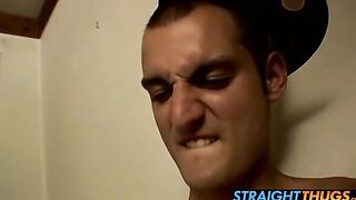 Horny boys Ajax and Cg loves wanking on living room couch