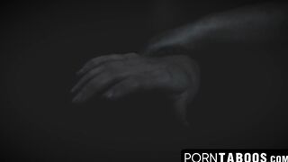 PornTaboos.com - Hitchhiker bimbo threesome with two guys in a taboo porn video