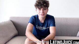 LatinoJuice.com - Making my bisexual boyfriend Joe Dave scream hard from our bareback