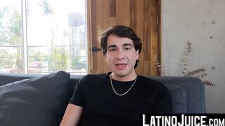 LatinoJuice.com - Horny gay Lucca runs into Ragel who fucked him hard until cumshot