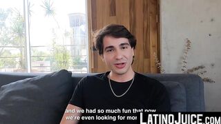 LatinoJuice.com - Horny gay Lucca runs into Ragel who fucked him hard until cumshot