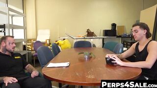 Perps4Sale.com - Tattooed hunk Sean Duran barebacks stud perp Zach Murphy