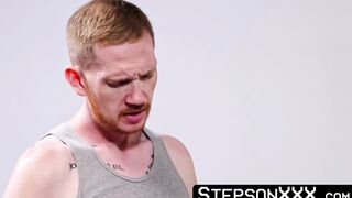 StepsonXXX.com - Bearded Brody Kayman trained our ass and cock during our bareback se