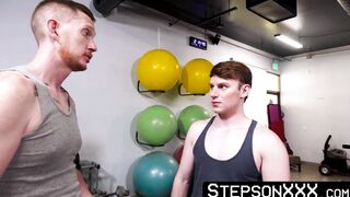 StepsonXXX.com - Bearded Brody Kayman trained our ass and cock during our bareback se