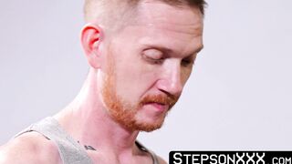 StepsonXXX.com - Bearded Brody Kayman trained our ass and cock during our bareback se