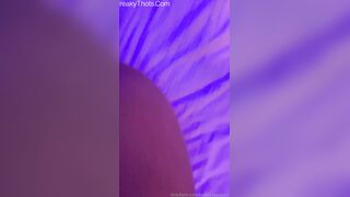Busty Ebony Sucks Big Cock