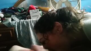 Horny Woman Sucking Big Dick