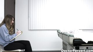Michelle Anthony is concerned about her pussy so her doctor fingers her to check thin