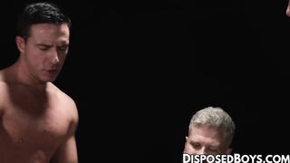 DisposedBoys.com - Twink Milo Miles groaned hard in a hardcore threeway ass fucking s