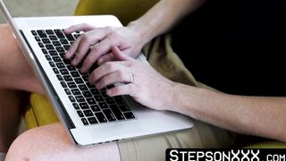 StepsonXXX.com - Alluring Brody Kayman masturbates while I caress my hairy ass