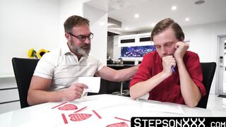 StepsonXXX.com - I sneaked into blonde Ryan Evans room to destroy his bouncy butt