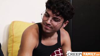 Stepfather Jonah Wheeler demonstrates how to pound ass and blows a dick