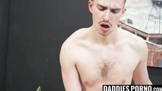 DaddiesPorno.com - Stop talking back and give your stepdad a steamy blowjob