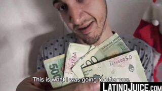 LatinoJuice.com - Alluring latino Herbert shoots out his hot milk while getting fucke