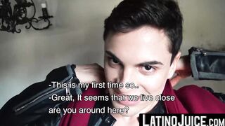 LatinoJuice.com - Continuously fucking slutty stud Angel until I explode my cum on hi