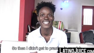 LatinoJuice.com - Straight Jamaican Nico gobbles my dick then proceeds to hammer my a