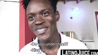 LatinoJuice.com - Straight Jamaican Nico gobbles my dick then proceeds to hammer my a