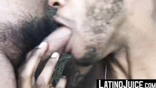LatinoJuice.com - Handsome uber driver WIll skilfully devours two girthy cocks until
