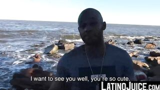 LatinoJuice.com - Handsome uber driver WIll skilfully devours two girthy cocks until