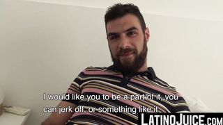 LatinoJuice.com - Horny guys Tommy and Walter revealed to me their cockswallowing and