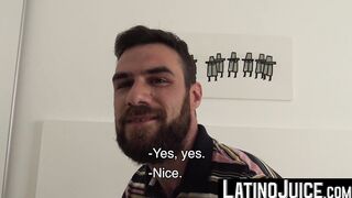 LatinoJuice.com - Horny guys Tommy and Walter revealed to me their cockswallowing and