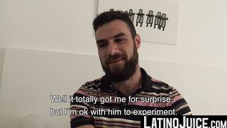 LatinoJuice.com - Horny guys Tommy and Walter revealed to me their cockswallowing and