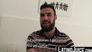 LatinoJuice.com - Horny guys Tommy and Walter revealed to me their cockswallowing and