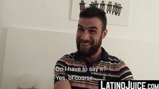 LatinoJuice.com - Horny guys Tommy and Walter revealed to me their cockswallowing and