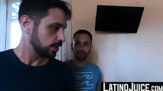 LatinoJuice.com - Horny straight Martin Muse ass drilled by hairy Latino Milo