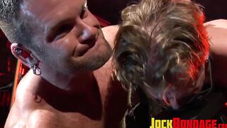 Sexy Cullen Cable hooks up with a massive muscled man ro ride a big cock