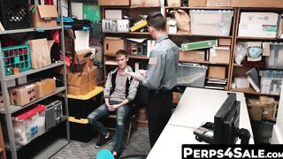 Skinny rebellious twink enjoys sucking a horny cop