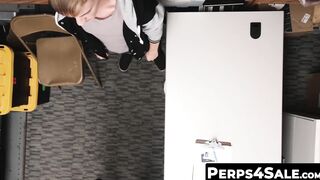 Skinny rebellious twink enjoys sucking a horny cop
