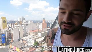 LatinoJuice.com - Etched Igor Lucious chokes and breeds Jordan Neo at the same time