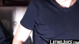 LatinoJuice.com - Slutty gay Remo submits to straight stud Ayuns swift ass pouncing