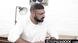 StepsonXXX.com - Utilizing every inch of my massive cock to drill Lukas Stone hungry