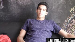 LatinoJuice.com - My tatted boyfriend Kendro runs his mouth up and down to lean Aquil