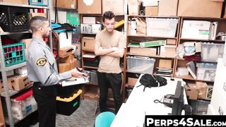 Perps4Sale.com - Skinny gay perp receives Hard and Fast Bareback from cop
