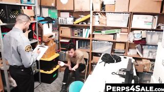 Perps4Sale.com - Skinny gay perp receives Hard and Fast Bareback from cop