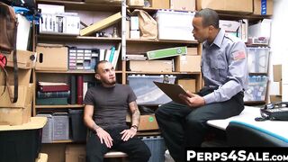 Perps4Sale.com - Stealing Tatted Muscle jock Gets his Ass Pummeled with BBC