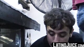 LatinoJuice.com - Adorable latinos Marcos and Ayun having fun tasting each others coc