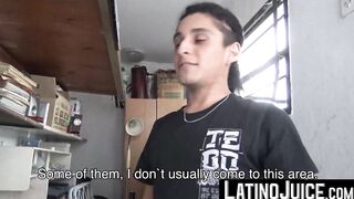 LatinoJuice.com - Long haired employee Cain bred hard after jerking his long dick