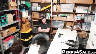 Perps4Sale.com - Bearded Straight Crook Raw Fucked by Handsome Security