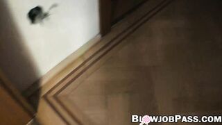 MILF Siya Jey rides reverse cowgirl after cock sucking fun