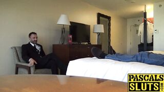 18yo sub Ariell Aquinas fed jizz after anal doggystyle