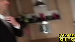 Mesmerizing girl obeys to her maledom and fulfills his dream