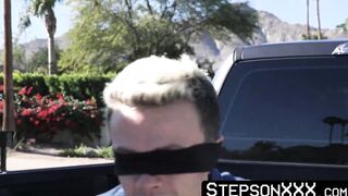 StepsonXXX.com - I wrestled my beefy stepdad Sean Duran into sucking my stiff dick